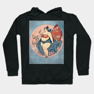 Powerful and divine fairy (no text and with background) Hoodie